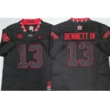 Men's Georgia Bulldogs #13 Stetson Bennett IV White 2026 F.U.S.E. Stitched Jersey