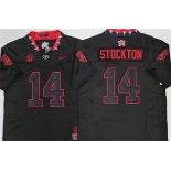 Men's Georgia Bulldogs #14 Gunner Stockton White 2026 F.U.S.E. Stitched Jersey Men's Georgia Bulldogs #14 Gunner Stockton White 2026 F.U.S.E. Stitched Jersey