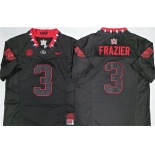 Men's Georgia Bulldogs #3 Nate Frazier Black 2026 F.U.S.E. Stitched Jersey