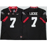 Mens Georgia Bulldogs #7 Lawson Luckie Black 2025 F.U.S.E. Stitched Jersey Mens Georgia Bulldogs #7 Lawson Luckie Black 2025 F.U.S.E. Stitched Jersey