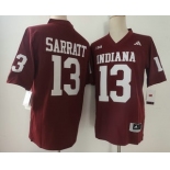 Men's Indiana Hoosiers #13 Elijah Sarratt Limited Red FUSE College Football Jersey Men's Indiana Hoosiers #13 Elijah Sarratt Limited Red FUSE College Football Jersey