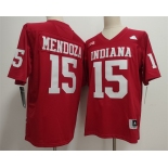 Men's Indiana Hoosiers #15 Fernando Mendoza Red 2026 Stitched Basketball Jersey Men's Indiana Hoosiers #15 Fernando Mendoza Red 2026 Stitched Basketball Jersey