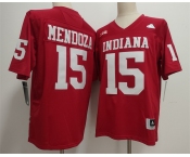 Men's Indiana Hoosiers #15 Fernando Mendoza Red 2026 Stitched Basketball Jersey Men's Indiana Hoosiers #15 Fernando Mendoza Red 2026 Stitched Basketball Jersey