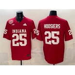 Men's Indiana Hoosiers #25 Hoosiers Red F.U.S.E. 2025 National Champions Patch Stitched Football Jersey Men's Indiana Hoosiers #25 Hoosiers Red F.U.S.E. 2025 National Champions Patch Stitched Football Jersey