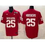 Men's Indiana Hoosiers #25 Hoosiers Red F.U.S.E. 2026 Patch Stitched Football Jersey Men's Indiana Hoosiers #25 Hoosiers Red F.U.S.E. 2026 Patch Stitched Football Jersey