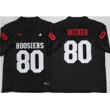 Men's Indiana Hoosiers #80 Charlie Becker Black 2026 F.U.S.E. Stitched Basketball Jersey Men's Indiana Hoosiers #80 Charlie Becker Black 2026 F.U.S.E. Stitched Basketball Jersey