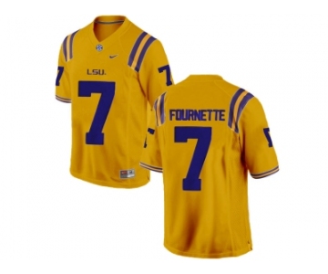 2016 Men's LSU Tigers Leonard Fournette #7 College Football Limited Jersey - Gold