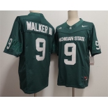Men's Michigan State Spartans Green #9 WALKER III Green F.U.S.E. Stitched Jersey Men's Michigan State Spartans Green #9 WALKER III Green F.U.S.E. Stitched Jersey