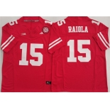Men's Nebraska Cornhuskers #15 Dylan Raiola Red F.U.S.E. With Patch Vapor Limited Stitched Football Jersey Men's Nebraska Cornhuskers #15 Dylan Raiola Red F.U.S.E. With Patch Vapor Limited Stitched Football Jersey