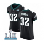 Men's Nike Philadelphia Eagles #32 Rasul Douglas Black Vapor Untouchable Elite Player Super Bowl LII NFL Jersey