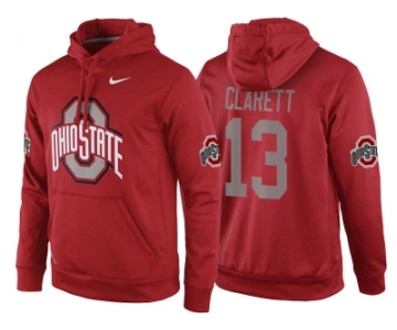 NCAA Ohio State Buckeyes #13 Maurice Clarett Red Playoff Bound Vital College Football Pullover Hoodie