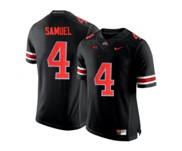 2016 Ohio State Buckeyes Curtis Samuel #4 College Football Limited Jersey - Blackout