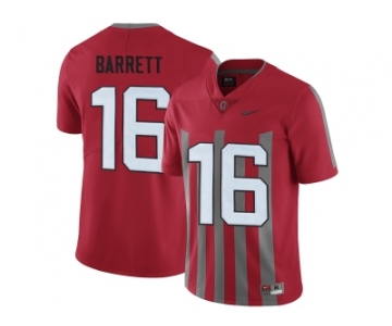 2016 Ohio State Buckeyes J.T Barrett #16 College Football Alternate Elite Jersey - Scarlet