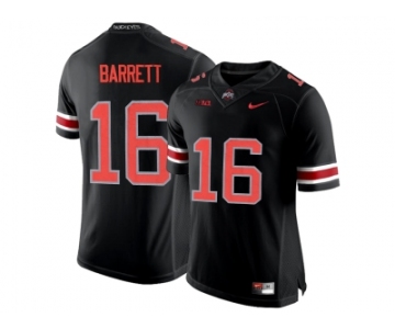 2016 Ohio State Buckeyes J.T. Barrett #16 College Football Limited Jersey - Blackout