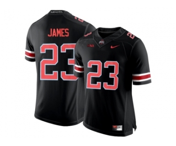 2016 Ohio State Buckeyes Lebron James #23 College Football Limited Jersey - Blackout