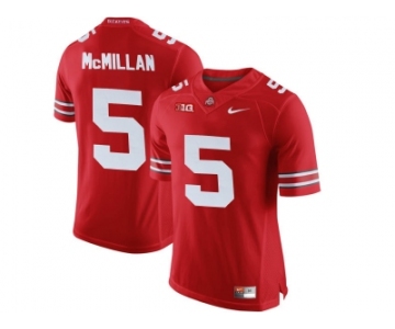 2016 Ohio State Buckeyes Raekwon McMillan #5 College Football Limited Jersey - Scarlet
