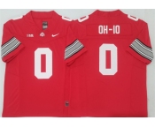 Men's Ohio State Buckeyes #0 OH-IO Red 2025 F.U.S.E. Limited Stitched Jersey