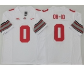 Men's Ohio State Buckeyes #0 OH-IO White 2025 F.U.S.E. Limited Stitched Jersey