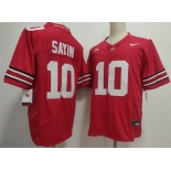 Men's Ohio State Buckeyes #10 Julian Sayin Red 2025 F.U.S.E. Limited Stitched Jersey Men's Ohio State Buckeyes #10 Julian Sayin Red 2025 F.U.S.E. Limited Stitched Jersey