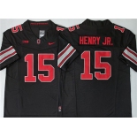 Men's Ohio State Buckeyes #15 Chris Henry Jr Black 2026 F.U.S.E. Limited Stitched Jersey