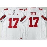 Men's Ohio State Buckeyes #17 Carnell Tate White 2025 F.U.S.E. Limited Stitched Jersey Men's Ohio State Buckeyes #17 Carnell Tate White 2025 F.U.S.E. Limited Stitched Jersey