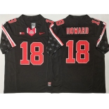 Men's Ohio State Buckeyes #18 Will Howard Black 2025 F.U.S.E. Limited Stitched Jersey Men's Ohio State Buckeyes #18 Will Howard Black 2025 F.U.S.E. Limited Stitched Jersey