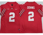 Men's Ohio State Buckeyes #2 Caleb Downs Red 2025 F.U.S.E. Limited Stitched Jersey Men's Ohio State Buckeyes #2 Caleb Downs Red 2025 F.U.S.E. Limited Stitched Jersey