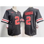 Men's Ohio State Buckeyes #2 Emeka Egbuka Black 2023 F.U.S.E. Limited Stitched Jersey