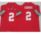 Men's Ohio State Buckeyes #2 Emeka Egbuka Red 2025 F.U.S.E. Limited Stitched Jersey