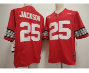 Men's Ohio State Buckeyes #25 Lamar Bo Jackson Red 2026 F.U.S.E. Limited Stitched Jersey Men's Ohio State Buckeyes #25 Lamar Bo Jackson Red 2026 F.U.S.E. Limited Stitched Jersey