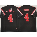 Men's Ohio State Buckeyes #4 Jeremiah Smith Black 2025 F.U.S.E. Limited Stitched Jersey