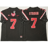 Men's Ohio State Buckeyes #7 C.J. Stroud Black 2025 F.U.S.E. Limited Stitched Jersey Men's Ohio State Buckeyes #7 C.J. Stroud Black 2025 F.U.S.E. Limited Stitched Jersey