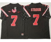 Men's Ohio State Buckeyes #7 C.J. Stroud Black 2025 F.U.S.E. Limited Stitched Jersey