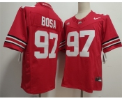 Men's Ohio State Buckeyes #97 Nick Bosa Red 2025 F.U.S.E. Limited Stitched Jersey
