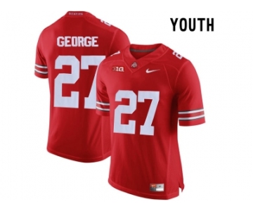 2016 Youth Ohio State Buckeyes Eddie George #27 College Football Limited Jersey - Red
