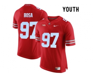 2016 Youth Ohio State Buckeyes Nick Bosa #97 College Football Limited Jersey - Scarlet