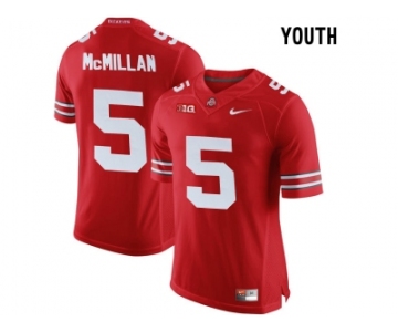 2016 Youth Ohio State Buckeyes Raekwon McMillan #5 College Football Limited Jersey - Scarlet