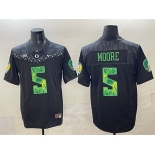 Men's Oregon Ducks #5 Dakorien Moore Black F.U.S.E. Vapor Limited Stitched Football Jersey Men's Oregon Ducks #5 Dakorien Moore Black F.U.S.E. Vapor Limited Stitched Football Jersey