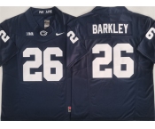 Men's Penn State Nittany Lions #26 Saquon Barkley Navy 2024 F.U.S.E. Stitched Jersey Men's Penn State Nittany Lions #26 Saquon Barkley Navy 2024 F.U.S.E. Stitched Jersey