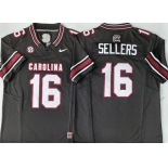 Men's South Carolina Fighting Gamecocks #16 LaNorris Sellers Black 2026 F.U.S.E. Stitched Jersey
