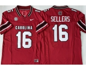 Men's South Carolina Fighting Gamecocks #16 LaNorris Sellers Red 2026 F.U.S.E. Stitched Jersey Men's South Carolina Fighting Gamecocks #16 LaNorris Sellers Red 2026 F.U.S.E. Stitched Jersey