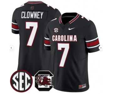 Men's South Carolina Fighting Gamecocks #7 Jadeveon Clowney Black 2026 F.U.S.E. Stitched Nike Jersey