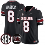 Men's South Carolina Fighting Gamecocks #8 Nyck Harbor Black 2026 F.U.S.E. Stitched Nike Jersey