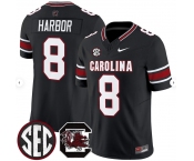 Men's South Carolina Fighting Gamecocks #8 Nyck Harbor Black 2026 F.U.S.E. Stitched Nike Jersey Men's South Carolina Fighting Gamecocks #8 Nyck Harbor Black 2026 F.U.S.E. Stitched Nike Jersey