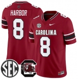 Men's South Carolina Fighting Gamecocks #8 Nyck Harbor Garnet 2026 F.U.S.E. Stitched Nike Jersey
