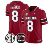 Men's South Carolina Fighting Gamecocks #8 Nyck Harbor Garnet 2026 F.U.S.E. Stitched Nike Jersey Men's South Carolina Fighting Gamecocks #8 Nyck Harbor Garnet 2026 F.U.S.E. Stitched Nike Jersey