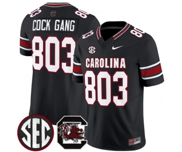 Men's South Carolina Fighting Gamecocks #803 Cock Gang Black 2026 F.U.S.E. Stitched Nike Jersey