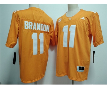 Men's Tennessee Volunteers #11 Faizon Brandon Orange 2026 Stitched Jersey