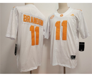 Men's Tennessee Volunteers #11 Faizon Brandon White 2026 Stitched Jersey