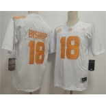 Men's Tennessee Volunteers #18 Desean Bishop White 2026 F.U.S.E. Stitched Jersey